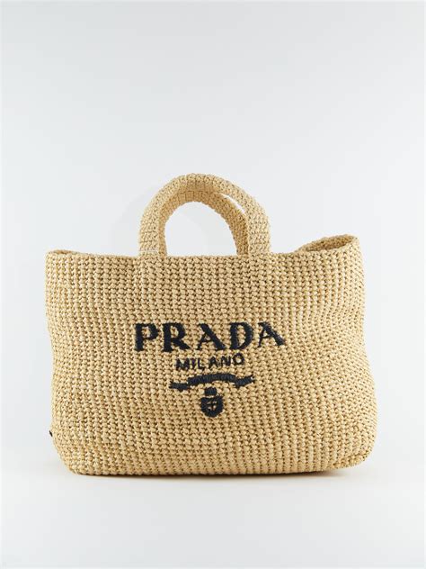 prada re-edition raffia bag|Prada large raffia tote.